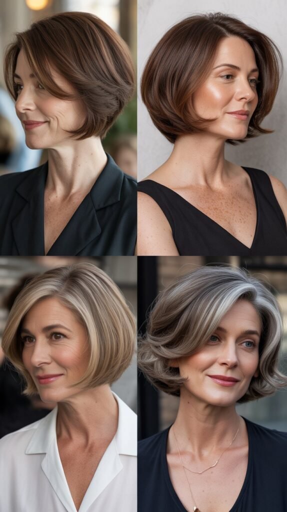 Sleek Graduated Bob