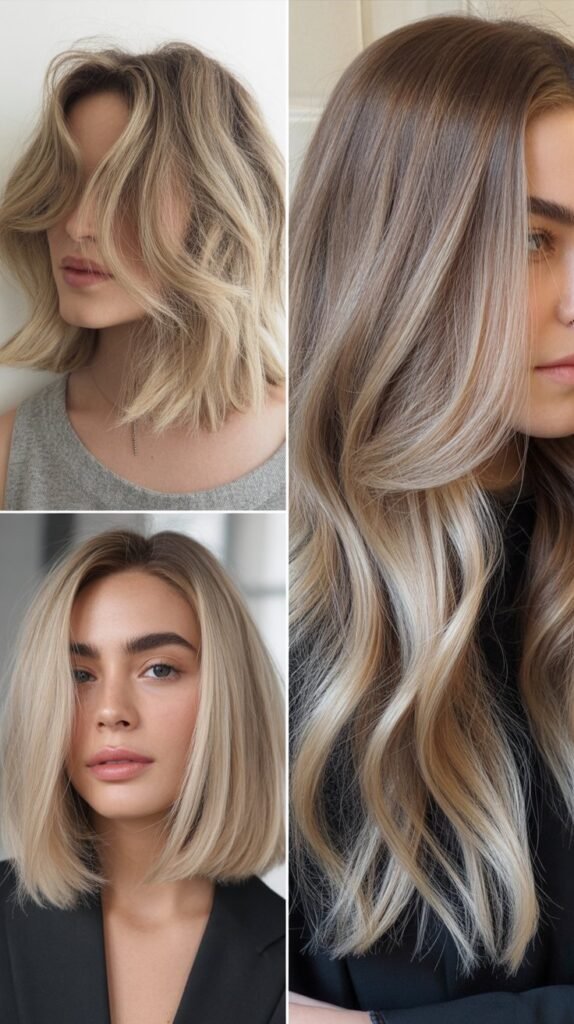 Cool Ash Blonde Pieces