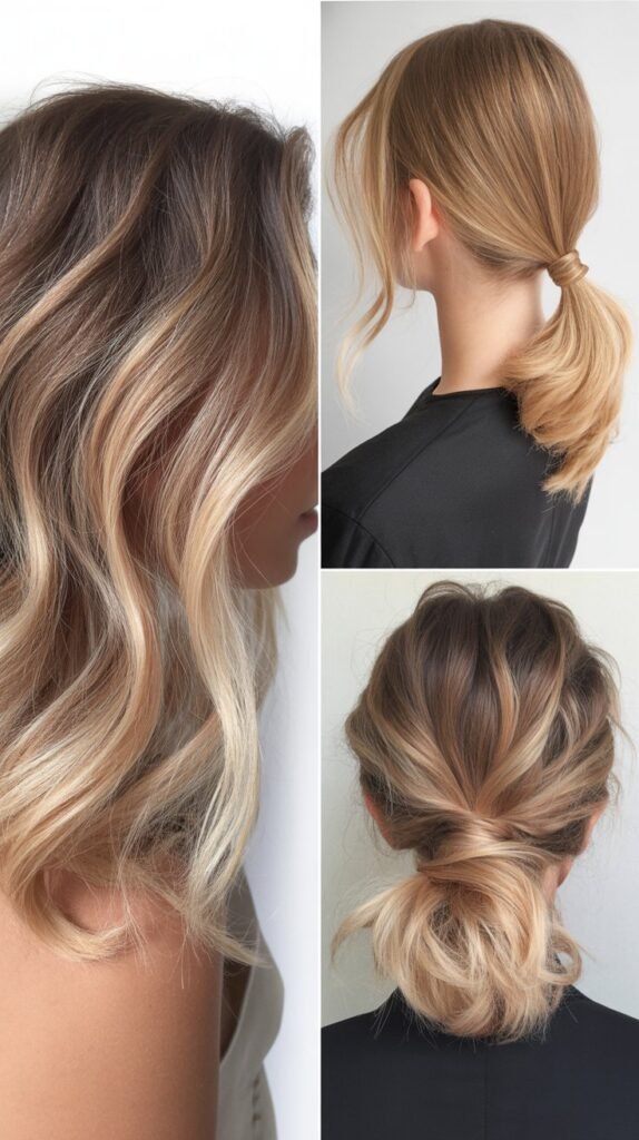 Soft Champagne Balayage