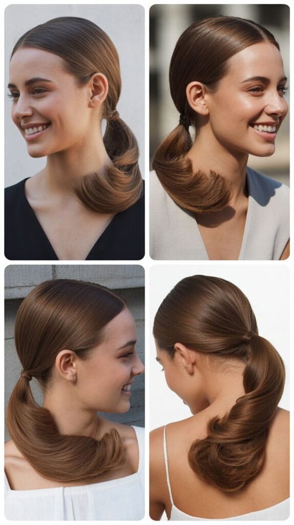  The Tucked-In Ponytail