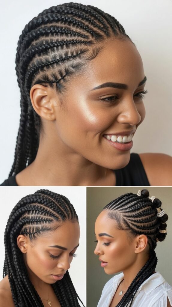 Braided Faux Hawk