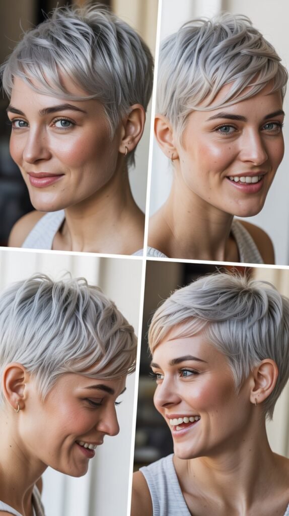 Silver/Gray Pixie