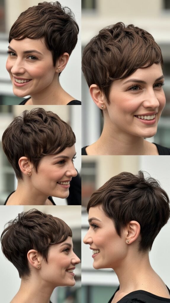 Razored Pixie Cut