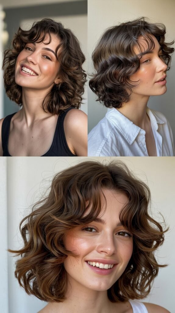  Wolf Cut for Thick Wavy Hair