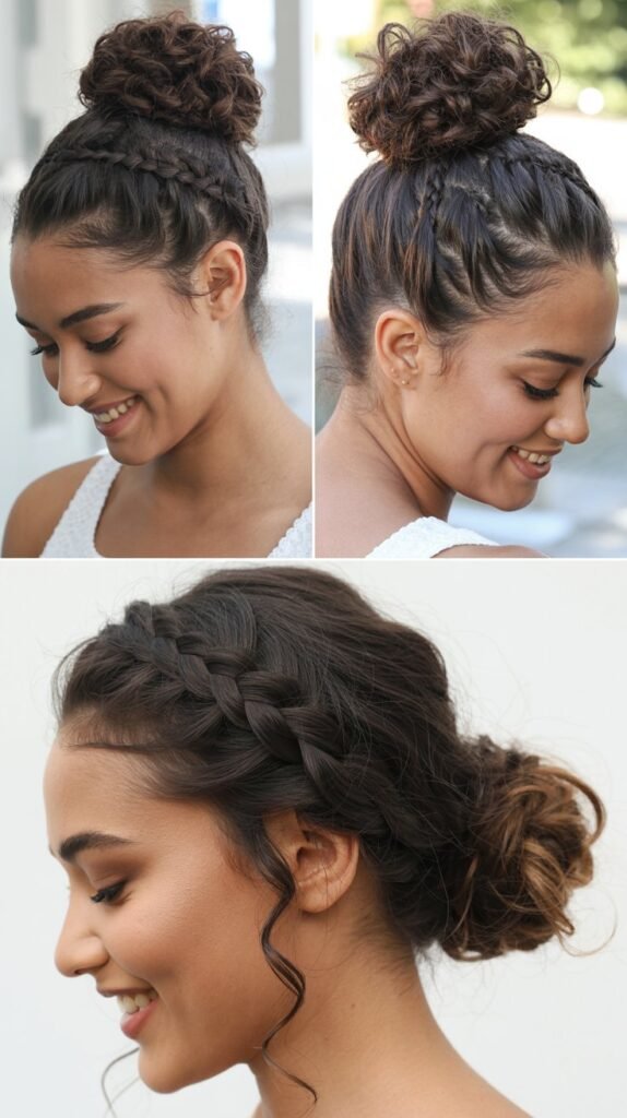  Fishtail Braid Bun