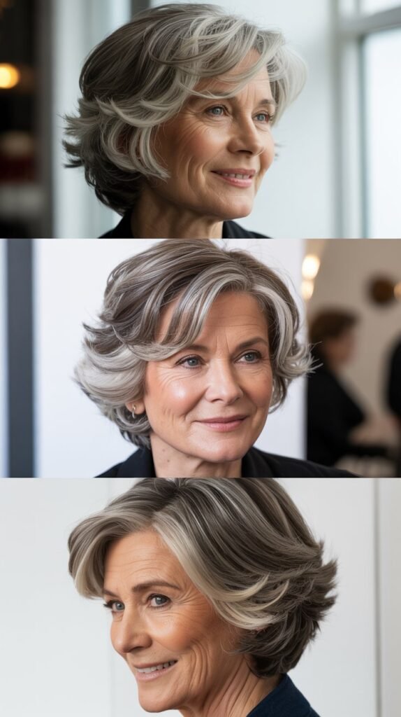  The Stacked Bob with Volume