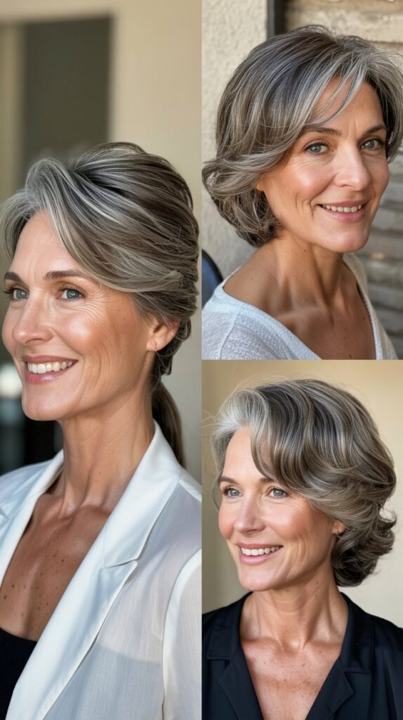 Sleek High Ponytail with Volume