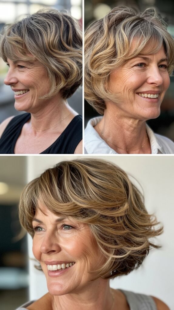 Choppy Bob with Texture