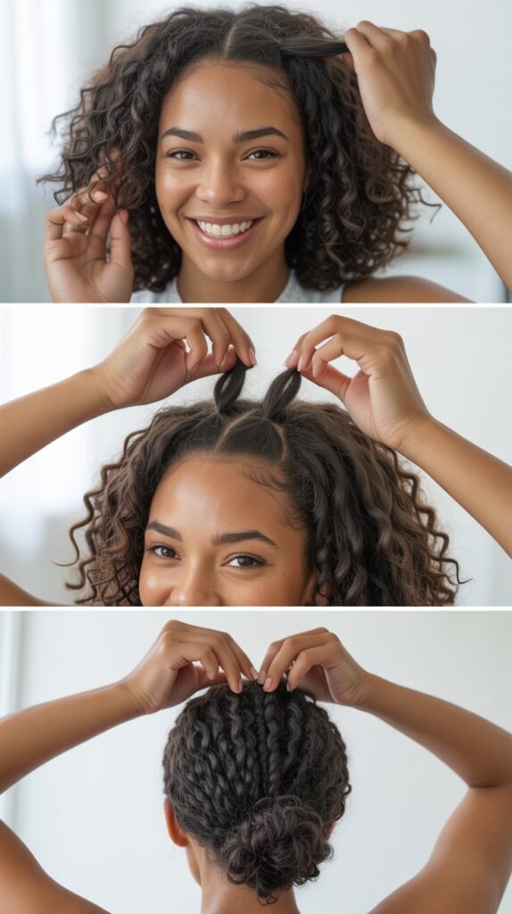 The Quick Twist and Pin