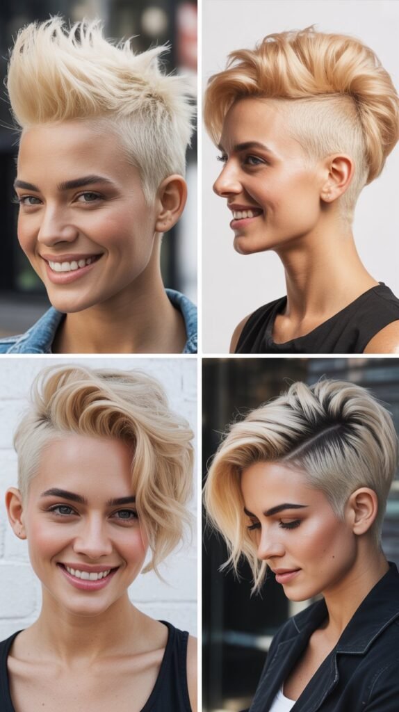  Blonde Mohawk Styles for Bold Statements