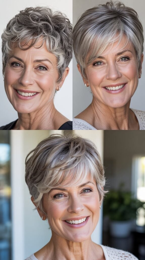  Classic Pixie Cut with Textured Layers