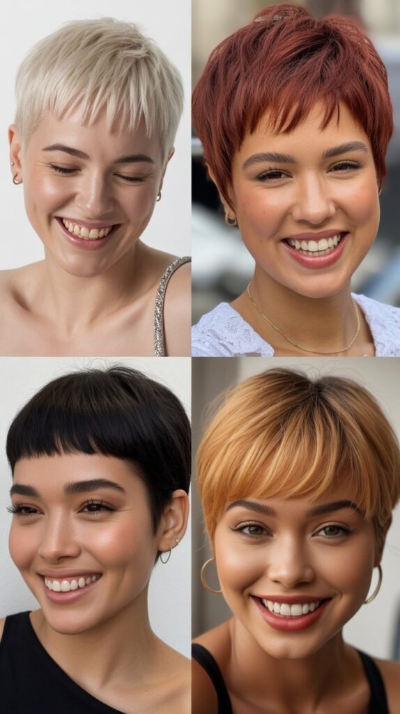 The Platinum Blonde Pixie