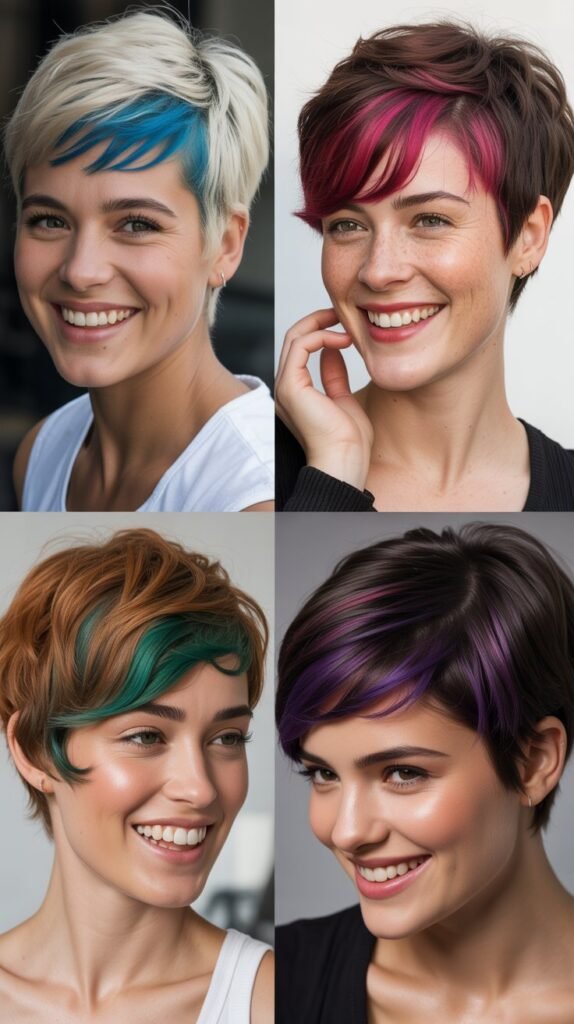 The Pixie with Peek-a-Boo Color