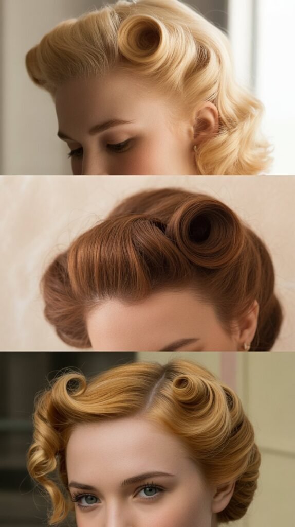 The Vintage Victory Rolls