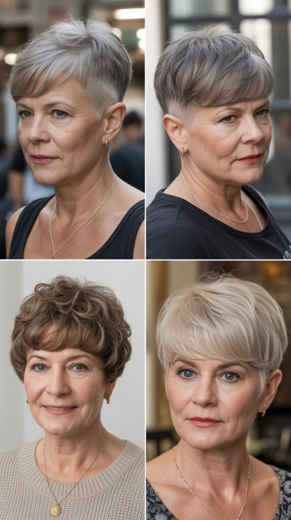 Buzz Cut with Textured Top