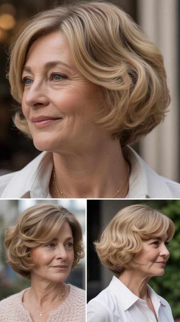 30. Chin-Length Bob with Soft Waves