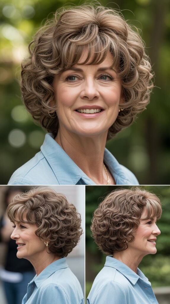 7. The Curly Shag with Defined Ringlets