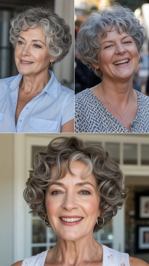 38. Curly Pixie with Defined Ringlets