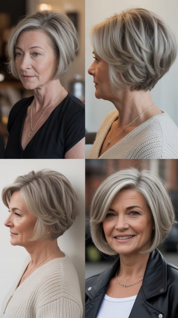 12. Graduated Bob with Nape Undercut