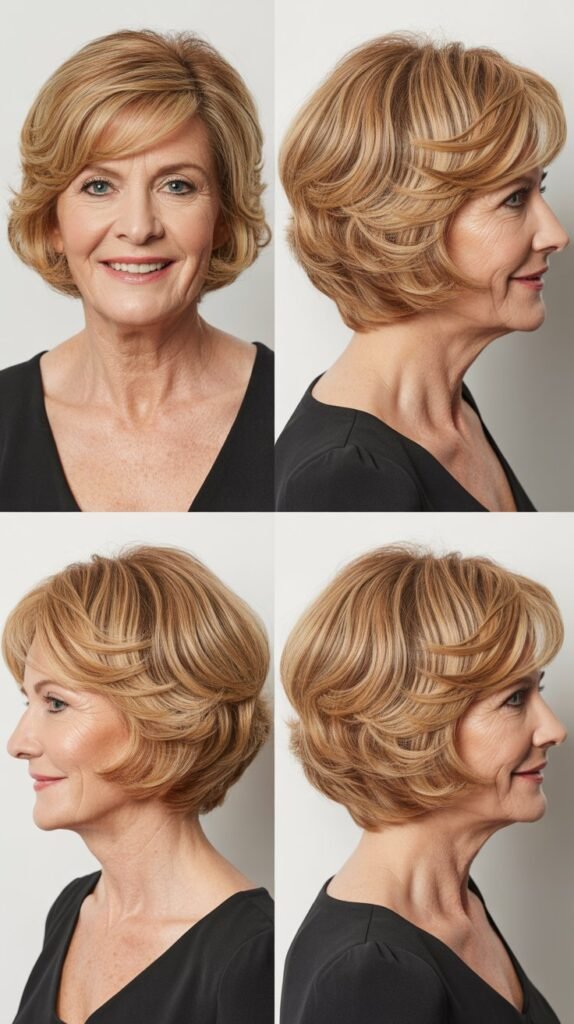 19. Layered Bob with Flipped Ends