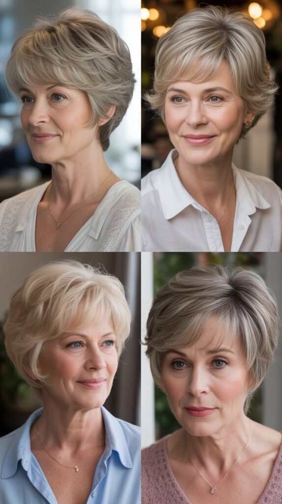 21. Wispy Layered Pixie