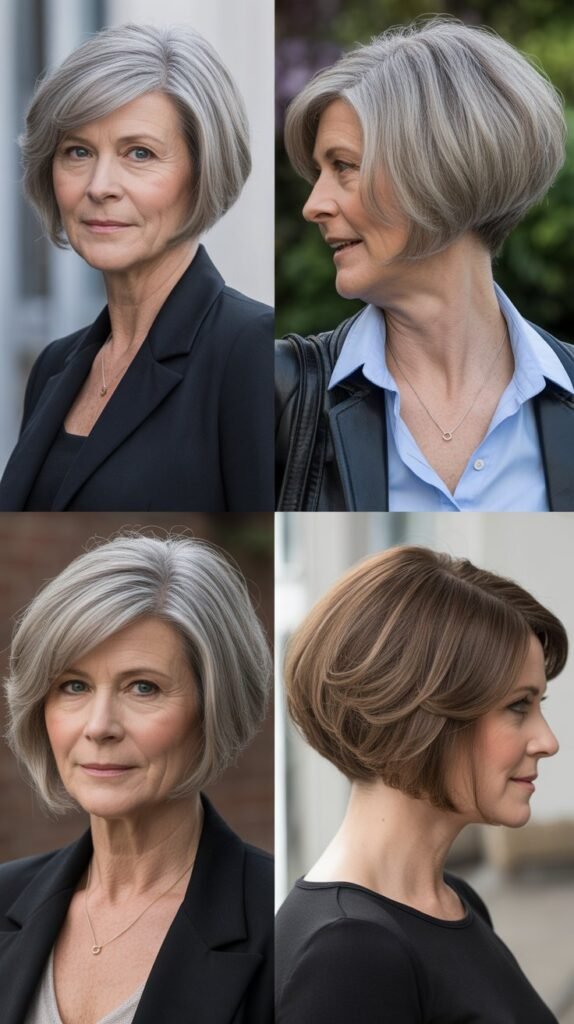 12. The Angled Bob with Sharp Lines