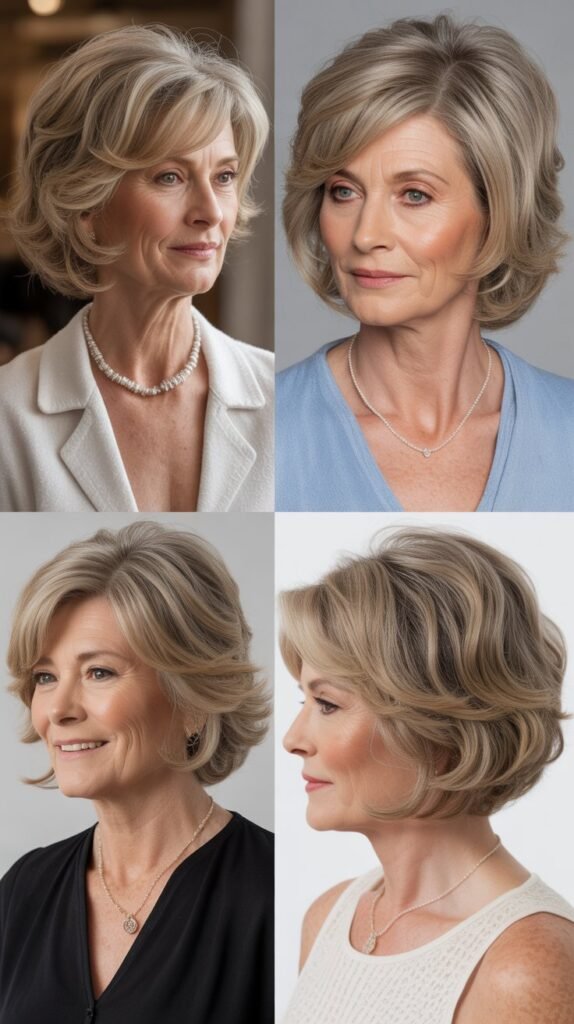 20. Half-Up Crown Volume Style