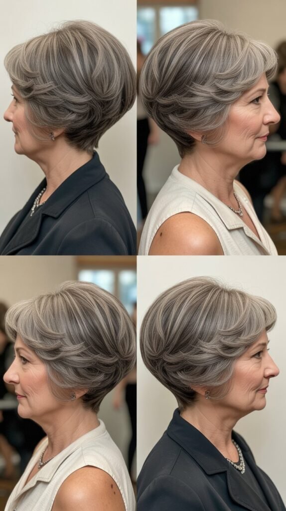 8. The Stacked Bob with Maximum Back Volume