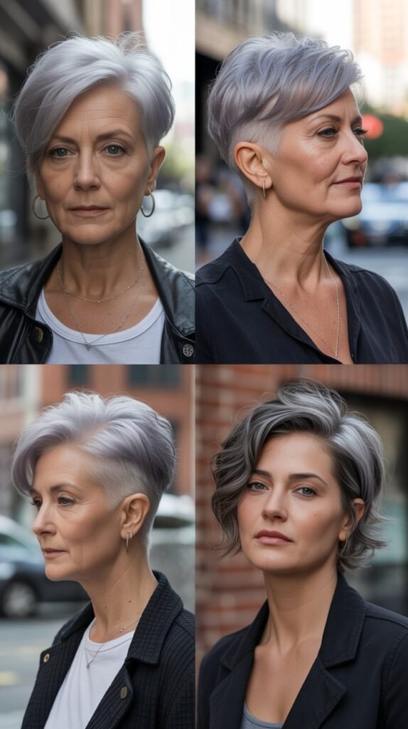 9. Undercut Pixie with Longer Top