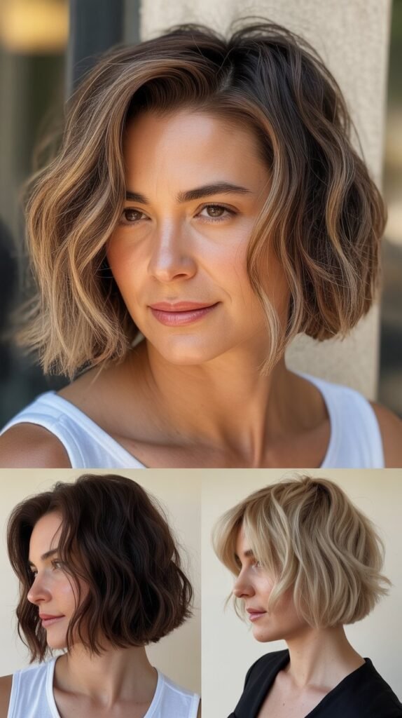  Choppy Midi Cut with Razored Ends