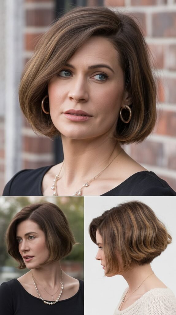 Classic Bob for Thick Hair