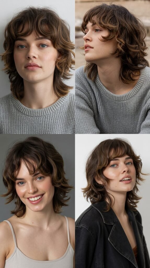 Disconnected Bangs with Layered Ends