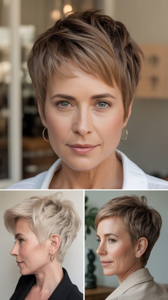 Disconnected Pixie with Textured Top