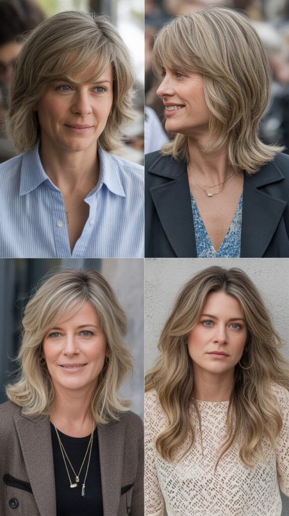 Graduated Layers with Face-Framing Pieces