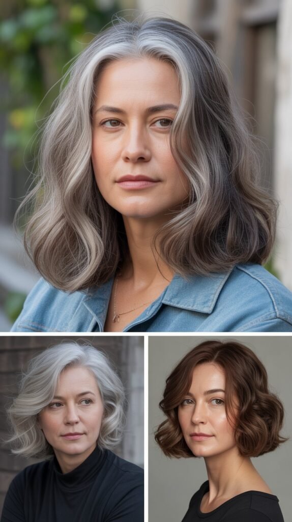  Gray Blending with Hair Toner