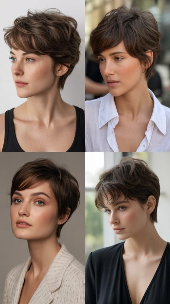 21. Soft Rounded Pixie