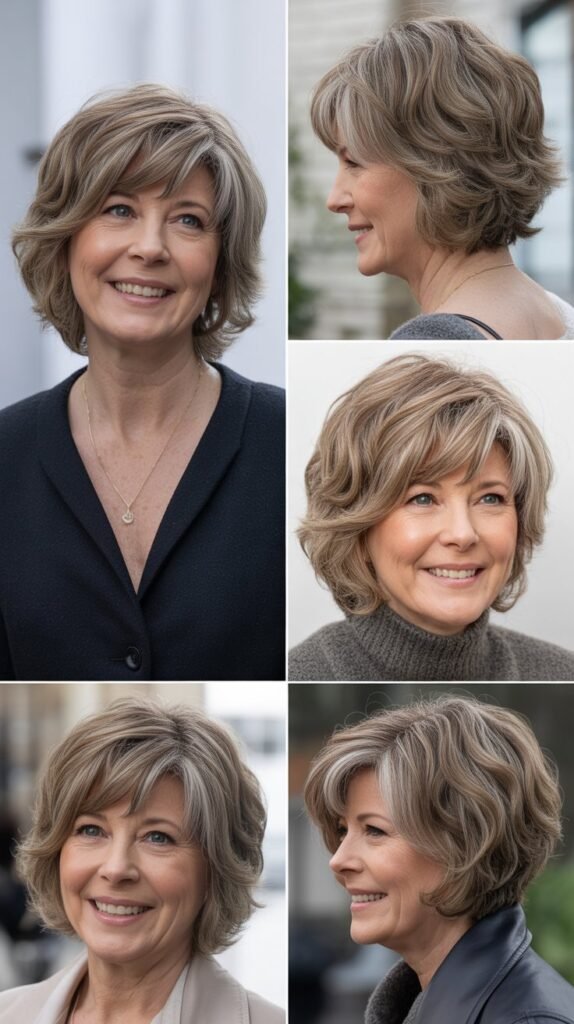 Layered Bob with Volume