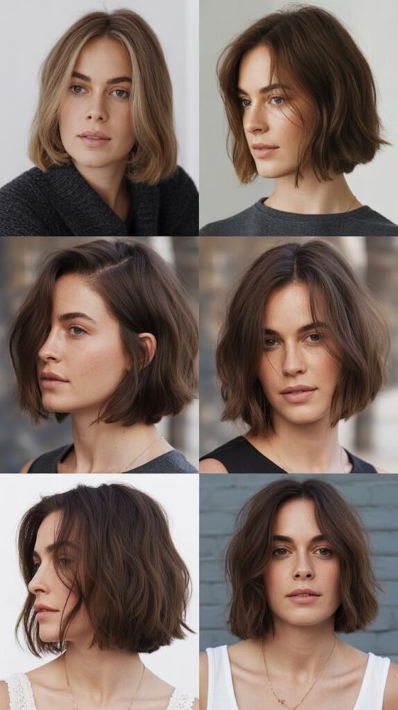 Long Bob with Grown-Out Layers