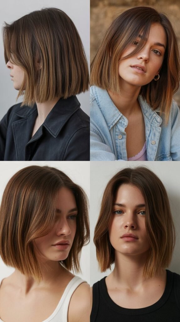 Long Bob with Root Shadow