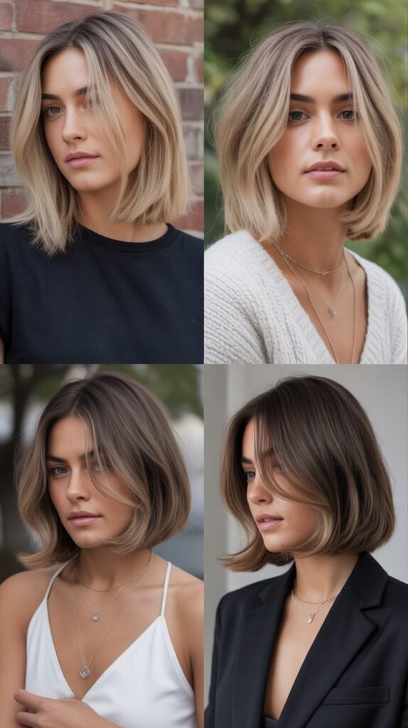 Long Bob with Soft Layers