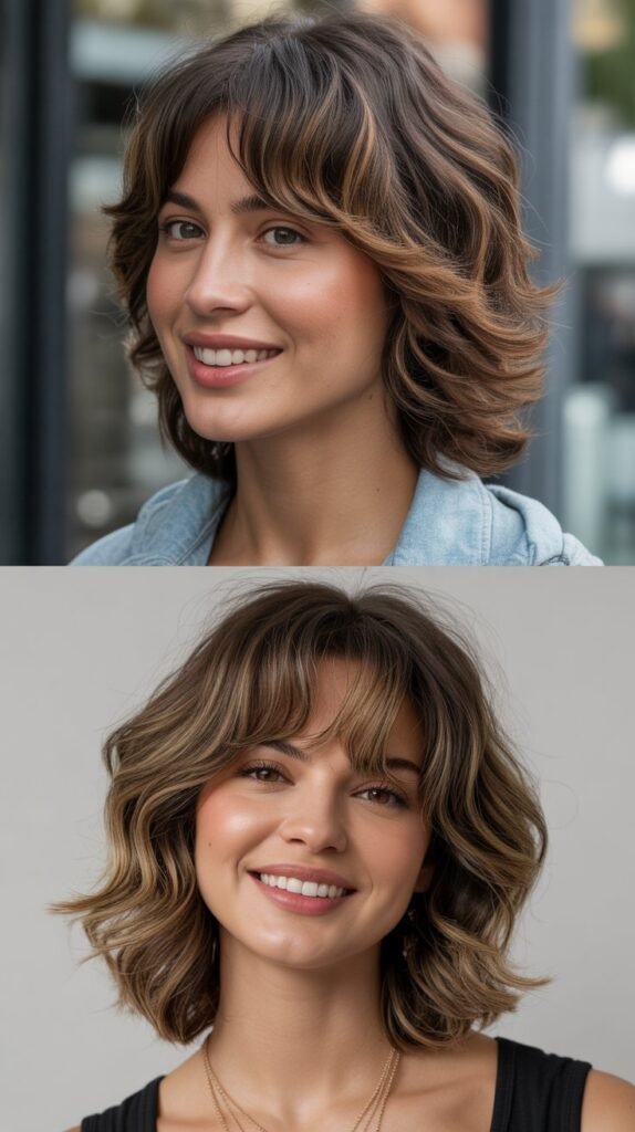  Piecey Bangs with Layered Shag