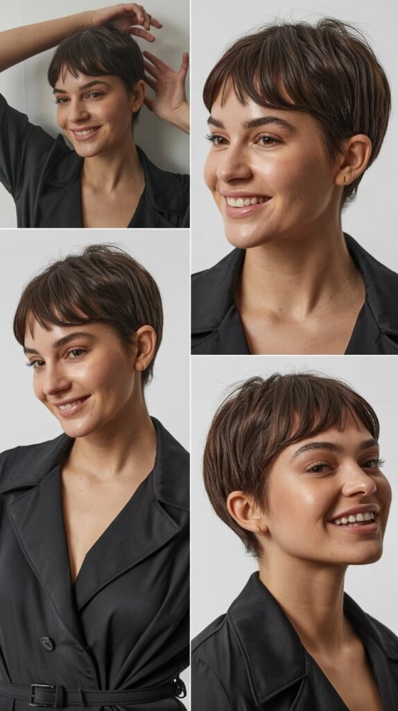  Precision Cut with Micro Side Bangs