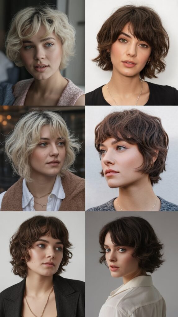  Razor-Cut Shag with Piecey Bangs