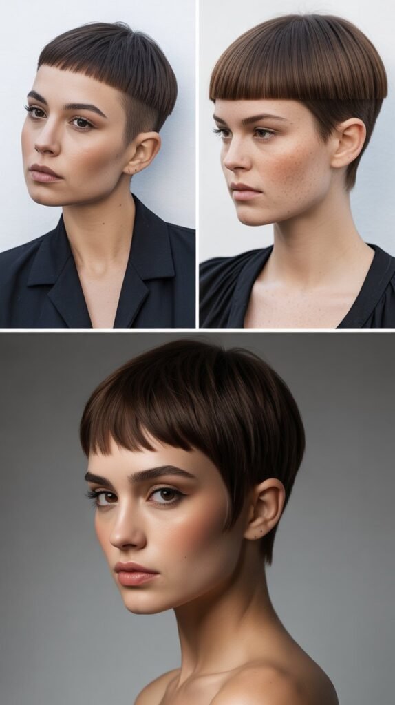  Bowl Cut Pixie