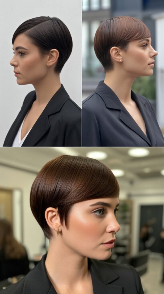 6. Sleek Polished Pixie
