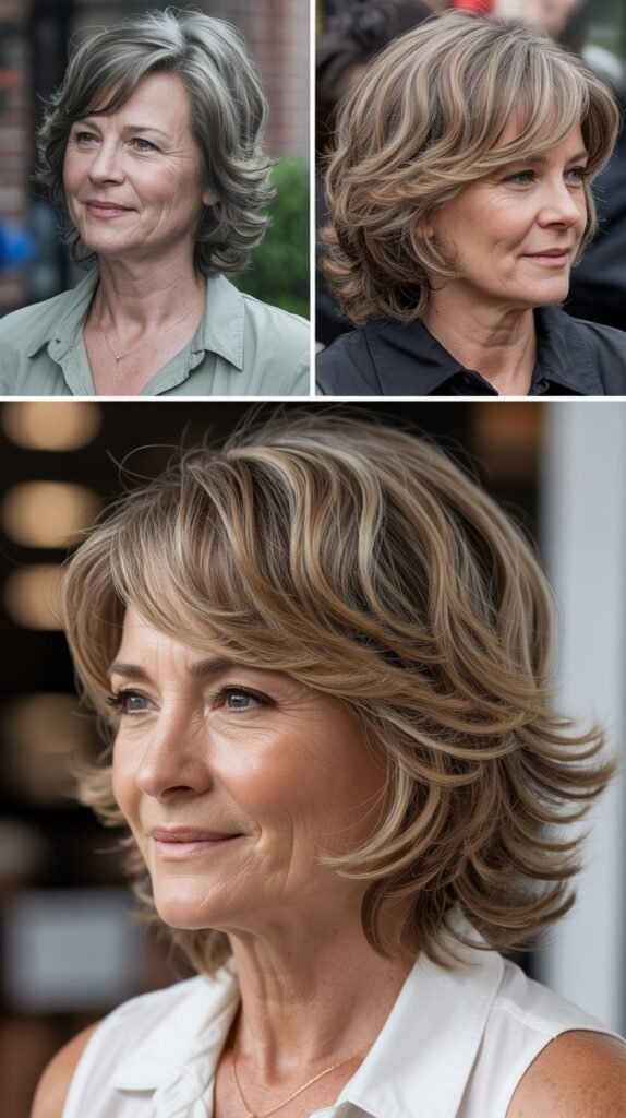  Layered Chin-Length Cut with Movement