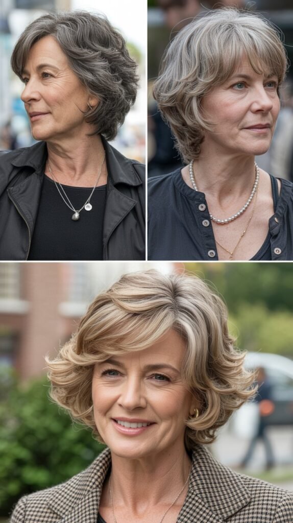 Chin-Length Cut with Feathered Layers