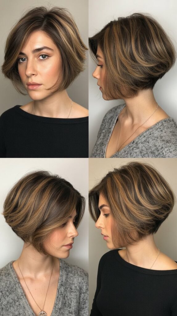 Asymmetrical Layered Bob