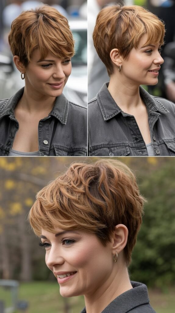 Choppy Layered Pixie for Movement and Texture