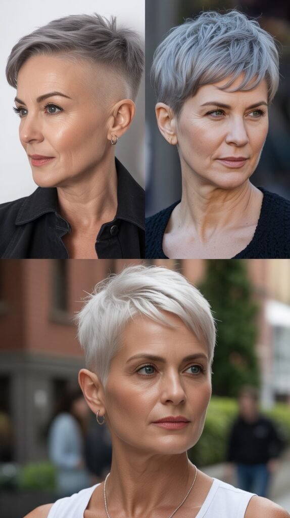 13. The Pixie with Shaved Sides